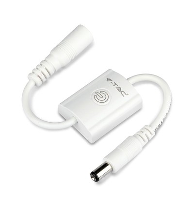 Touch Sensor für LED Streifen, 12V - Max. 24W, dimmbar, weiß, IP20, Jack Stecker Anschluss