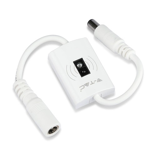 Handsensor für LED-Streifen, 12V - Max 24W, weiß, 2.1mm DC Stecker, Ein/Aus-Sensor für Nachttischlampe