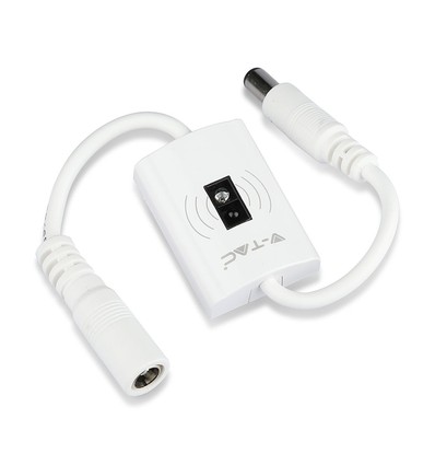 Handsensor für LED-Streifen, 12V - Max 24W, weiß, 2.1mm DC Stecker, Ein/Aus-Sensor für Nachttischlampe