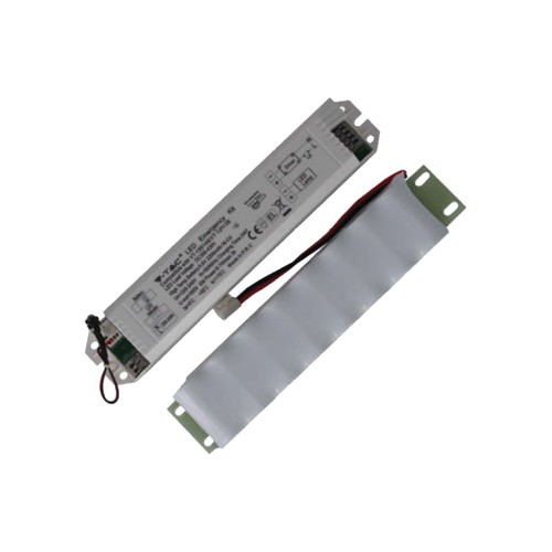 54W LED Notstrommodul für wasserdichte Leuchten - 3 Stunden Akkulaufzeit, 6-7W Notstrom, passend für M-Series SS Clip