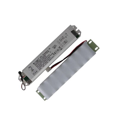 54W LED Notstrommodul für wasserdichte Leuchten - 3 Stunden Akkulaufzeit, 6-7W Notstrom, passend für M-Series SS Clip
