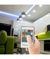 RGB LED Controller mit 20-Tasten RF Fernbedienung - 12V/24V, 3 Kanäle, max. 480W, IP20