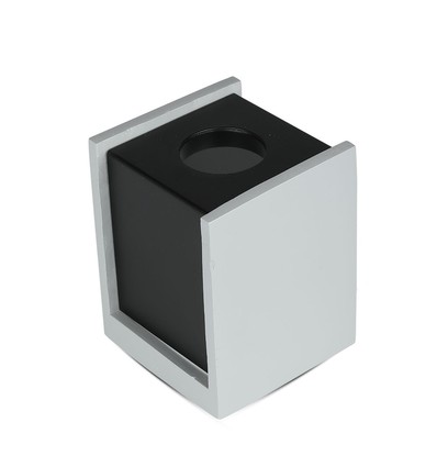 GU10 Aufbaustrahler - Grau/Gun black, Beton-Optik, IP20 Innen, ohne Leuchtmittel