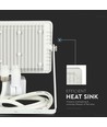 30W LED Fluter mit Sensor, Samsung LED - IP65, weiß, 6400K