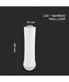 18W LED Designer Wandleuchte, dimmbar - 1200lm, Weiß, Warmweiß, Triac Phasendimmung, 120° Abstrahlwinkel