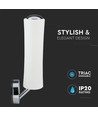 18W LED Designer Wandleuchte, dimmbar - 1200lm, Weiß, Warmweiß, Triac Phasendimmung, 120° Abstrahlwinkel