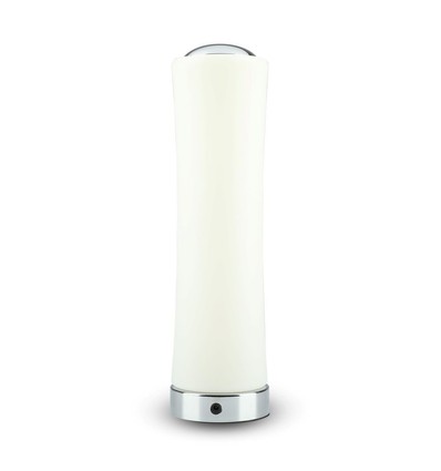 18W LED Designer Tischleuchte - Touch dimmbar, 1200lm, 3000K, Chrom-Finish