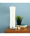 18W LED Designer Tischleuchte - Touch dimmbar, 1200lm, 3000K, Chrom-Finish