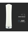18W LED Designer Tischleuchte - Touch dimmbar, 1200lm, 3000K, Chrom-Finish
