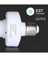 E27 Wi-Fi Smart Fassung - Max 20W, kompatibel mit Alexa und Google Home, weiß
