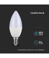 7W Kerzenlampe E14 - Kunststoff, Lampe, Samsung Chip, 3000K