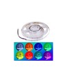5m 24W/m RGB+WW COB-LED-Streifen - 24V DC, IP20, 840 LEDs pro Meter, COB LED