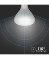 E27 8W dimmbare LED Kohlefadenlampe - R125