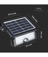 5W LED Solar-Strahler - 4000K