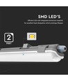 120cm 18W wasserdichte komplette LED Wannenleuchte - 1700lm, IP65, 120 Grad