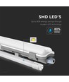 150cm 22W wasserdichte LED Wannenleuchte - IP65, 6400K, inkl. LED Röhre