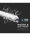 150cm 22W wasserdichte LED Wannenleuchte - IP65, 6400K, inkl. LED Röhre