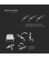 500W LED Fluter, dimmbar - Samsung LED Chip, Meanwell Driver, IP65, 4000K, 120lm/W