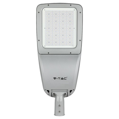 200W LED Straßenleuchte, 130lm/W - Samsung LED Chip, IP65, 4000K, Inventronics Driver, IK08, graues Gehäuse