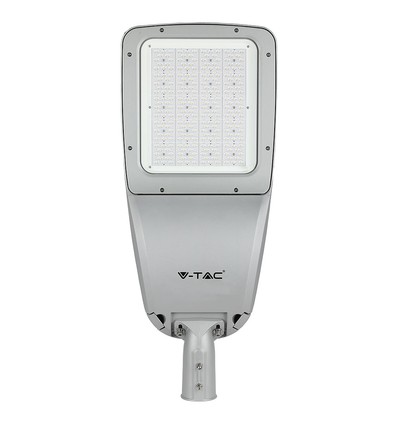 200W LED Straßenleuchte, 130lm/W - Samsung LED Chip, IP65, 4000K, Inventronics Driver, IK08, graues Gehäuse