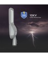 200W LED Straßenleuchte, 130lm/W - Samsung LED Chip, IP65, 4000K, Inventronics Driver, IK08, graues Gehäuse