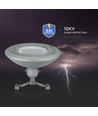 100W LED Seilleuchte für Straßenbeleuchtung - 130lm/W, Samsung LED Chip, IP65, 4000K, grau, IK08
