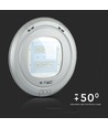100W LED Seilleuchte für Straßenbeleuchtung - 130lm/W, Samsung LED Chip, IP65, 4000K, grau, IK08