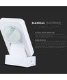V-Tac IP65 Infrarot-Bewegungsmelder, weiß - 360 Grad, 20m Reichweite, max. 1000W LED, Außen/Innen