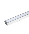 120cm 40W LED lineares Einbauarmatur - Samsung LED chip, 120cm, silber, 5 Jahre Garantie