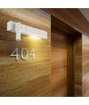 3W+3W LED Hotel Bettlampe - Weiß, 3000K, Aluminium, Wandleuchte