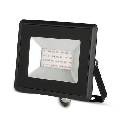 20W Roter LED-Fluter - IP65 Außenbereich, Schwarzes Gehäuse, Arbeitsleuchte