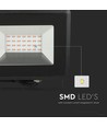 20W Roter LED-Fluter - IP65 Außenbereich, Schwarzes Gehäuse, Arbeitsleuchte