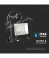 20W Roter LED-Fluter - IP65 Außenbereich, Schwarzes Gehäuse, Arbeitsleuchte