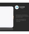 18W LED-Panel - Verstellbar, Samsung-Chip, 6400K, Quadratisch