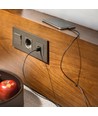 1,5m schwarzes MFi Lightning Kabel - 2A, Apple zertifiziert, langlebiges Design