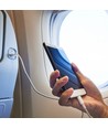 1,5m MFI Lightning zu USB Kabel, 2.4A - Weiß, Apple zertifiziert, flexibel und langlebig
