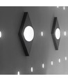 LED-Wandleuchte 40W - Designer, TRIAC-dimmbar, 3000K, Weiß