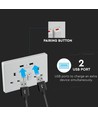 RF433 Gateway, 5V - 433MHz, kompatibel mit Alexa und Google Home, schwarz, IP20