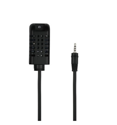 Temperatur- und Feuchtigkeitssensor - Schwarz, IP20, für VT-5145, eWeLink kompatibel, Innenbereich