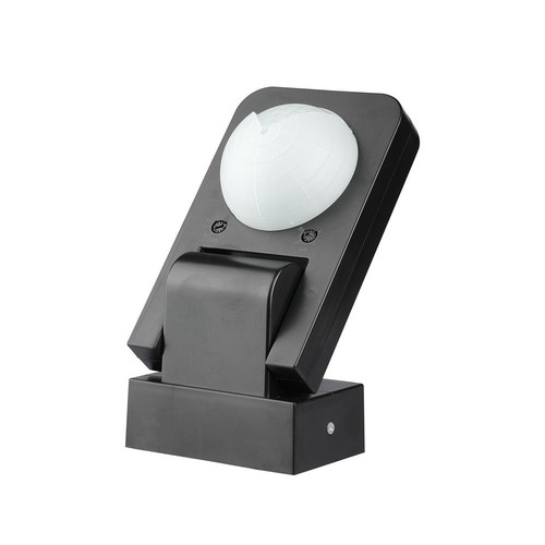 Infrarot Bewegungsmelder, schwarz - 360°, IP65, Reichweite bis zu 20m, max. 1000W LED