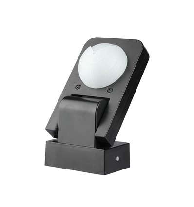 Infrarot Bewegungsmelder, schwarz - 360°, IP65, Reichweite bis zu 20m, max. 1000W LED