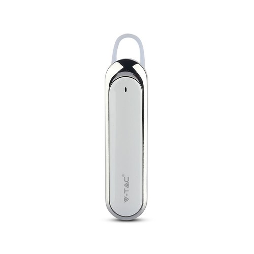 Bluetooth Headset mit Mikrofon, weiß - 170mAh Akku, 10-12 Stunden Spielzeit, In-Ear Design