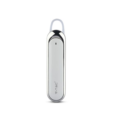 Bluetooth Headset mit Mikrofon, weiß - 170mAh Akku, 10-12 Stunden Spielzeit, In-Ear Design