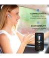 Bluetooth Headset mit Mikrofon, weiß - 170mAh Akku, 10-12 Stunden Spielzeit, In-Ear Design