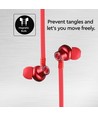 Bluetooth Sport Headset, rot - 500mAh Akku, 7-8 Stunden Spielzeit, 10m Reichweite