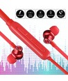 Bluetooth Sport Headset, rot - 500mAh Akku, 7-8 Stunden Spielzeit, 10m Reichweite
