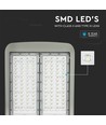 150W LED Straßenleuchte - Inventronics dimmbar, Samsung Chip, 5700K, 140lm/W