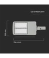200W LED Straßenleuchte, 140lm/W - Samsung Chip, Inventronics Driver, dimmbar, IP65