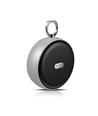 Tragbarer Bluetooth Lautsprecher mit Haken - TWS, 800mAh Akku, integriertes Mikrofon, grau