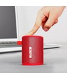 5W tragbarer Bluetooth Lautsprecher, Rot - TWS Funktion, 1500mAh Akku, inkl. Micro USB Kabel